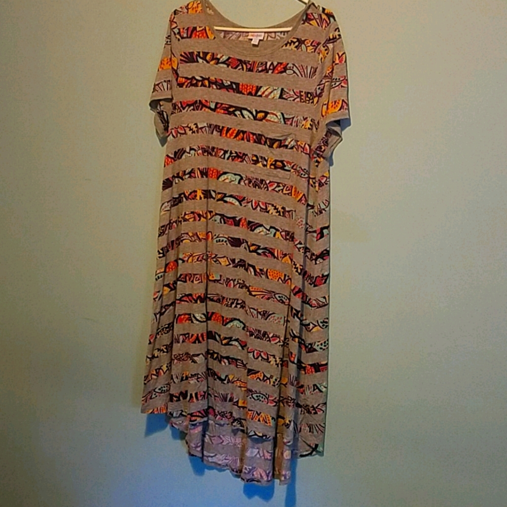 High low comfy stretchy dress